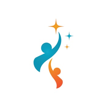 Community, network and social icon vector