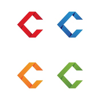 C Letter Logo Template vector
