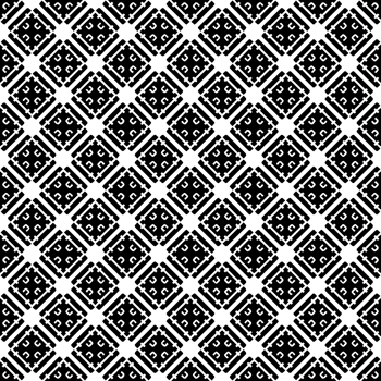 Black seamless abstract pattern. Overlay for background and backdrop. Ornamental design. PNG graphic illustration with transparent background.