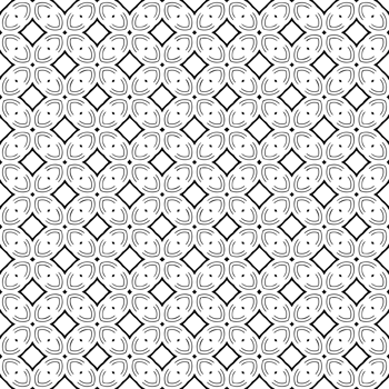Black seamless abstract pattern. Overlay for background and backdrop. Ornamental design. PNG graphic illustration with transparent background.
