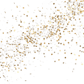 Golden Confetti png
