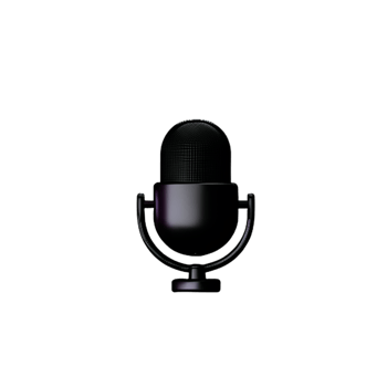 Micorphone Studio Speak AI Generative png