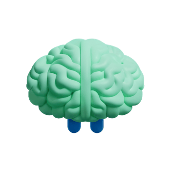 Brain Creativity Idea AI Generative png