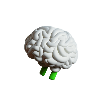 Brain Creativity Idea AI Generative png
