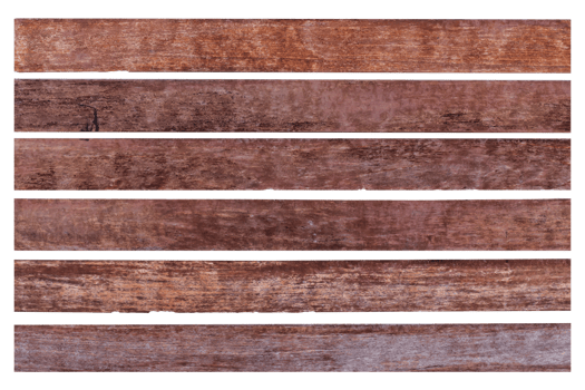 collection of various empty wood panel isolated on transparent background. PNG Format