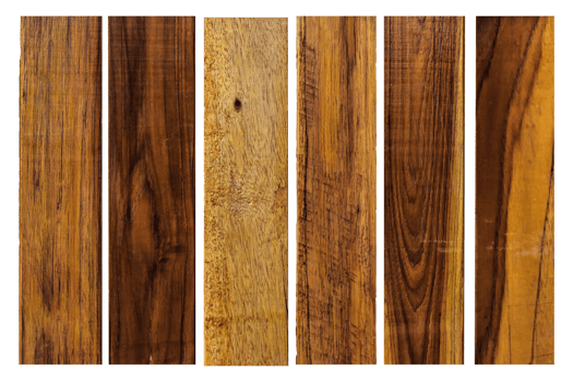 collection of various empty wood panel isolated on transparent background. PNG Format