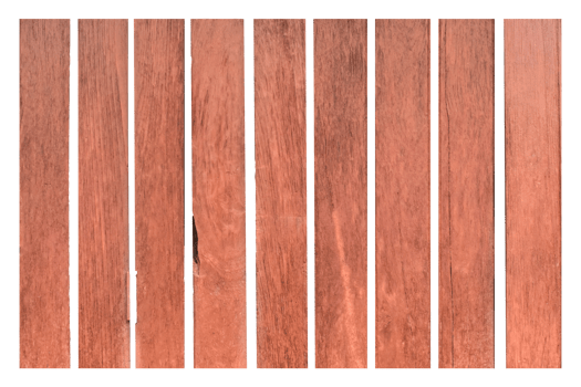 collection of various empty wood panel isolated on transparent background. PNG Format