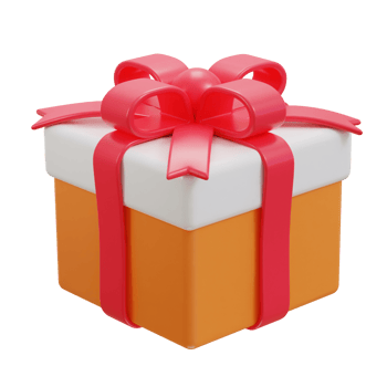 3d gift box package icon design png