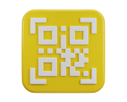 qr code scanning payment qr code 3d icon png