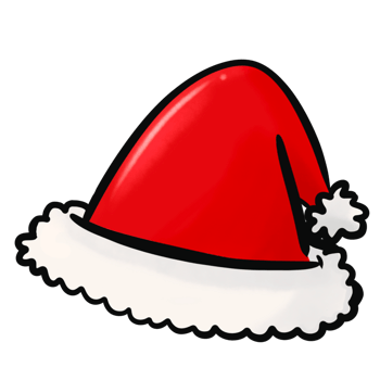 Santa claus cap png