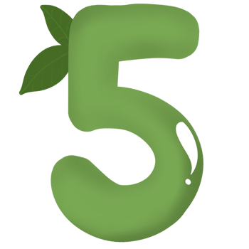 Decorations from fantasy numbers 123 png