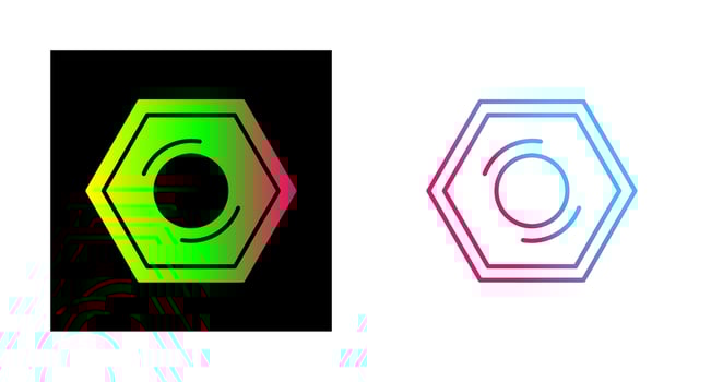 Nut Vector Icon