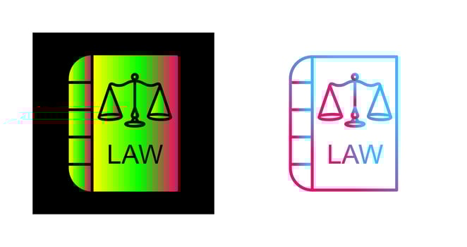 Law and Order Vector Icon