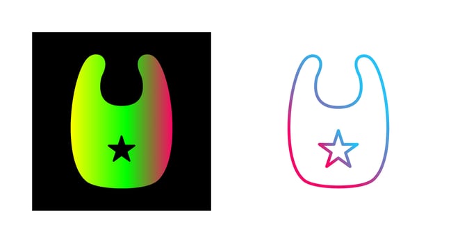 Bib Vector Icon