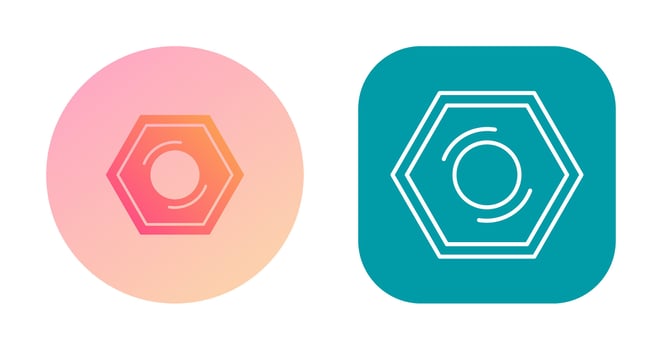Nut Vector Icon
