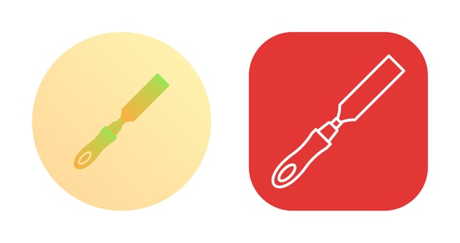Chisel Vector Icon