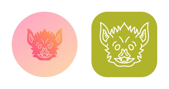 Bat Vector Icon