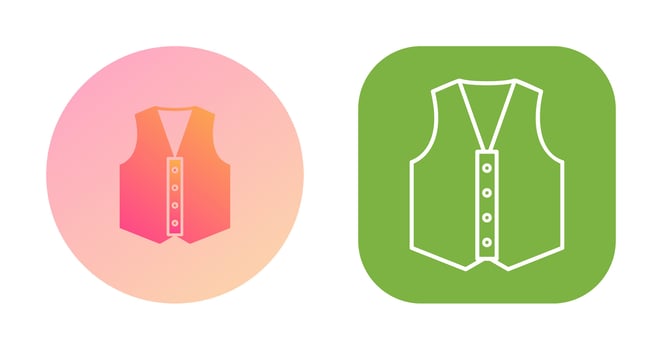 Vest Vector Icon