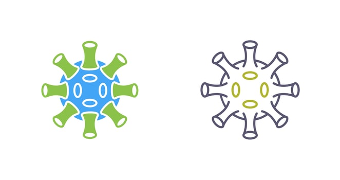 Virus Vector Icon