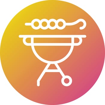 Bbq Vector Icon Design Illustration