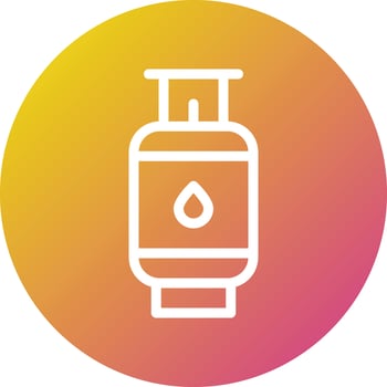 Camping gas Vector Icon Design Illustration