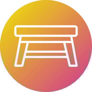 Table Vector Icon Design Illustration
