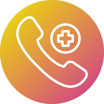 Phone Call Vector Icon Design Illustration