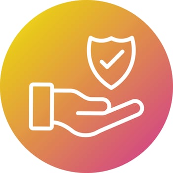 Insurance Vector Icon Design Illustration