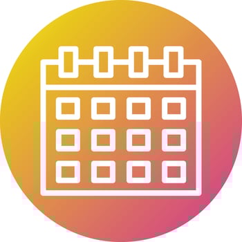 Calendar Vector Icon Design Illustration