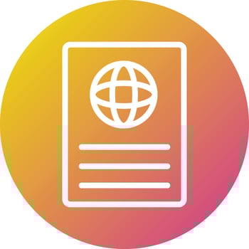 Citizenship Vector Icon Design Illustration