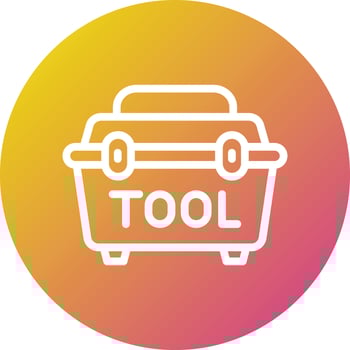 Tool box Vector Icon Design Illustration