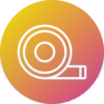 Masking Tape Vector Icon Design Illustration