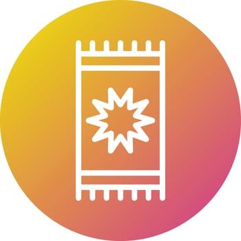 Rug Vector Icon Design Illustration