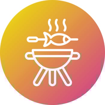 Bbq Vector Icon Design Illustration