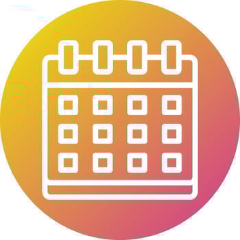 Calendar Vector Icon Design Illustration