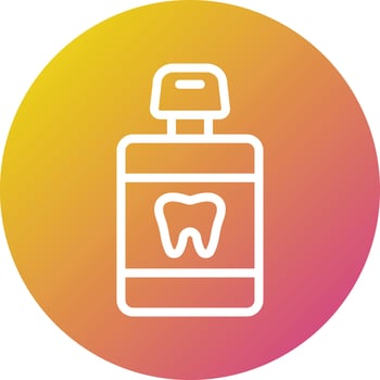 Mouthwash Vector Icon Design Illustration