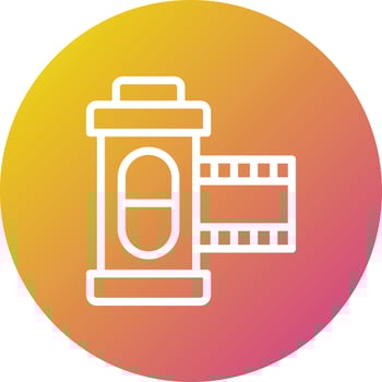 Film kodak Vector Icon Design Illustration
