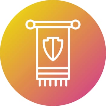 Blazon Vector Icon Design Illustration