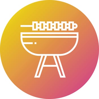 Barbeque Vector Icon Design Illustration
