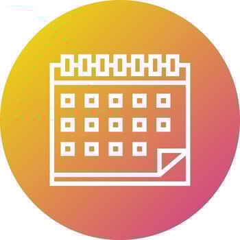 Calendar Vector Icon Design Illustration