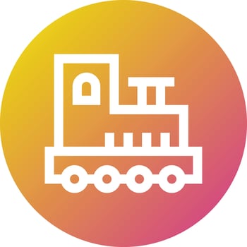 Train Vector Icon Design Illustration