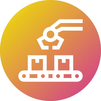 Conveyor Belt Vector Icon Design Illustration