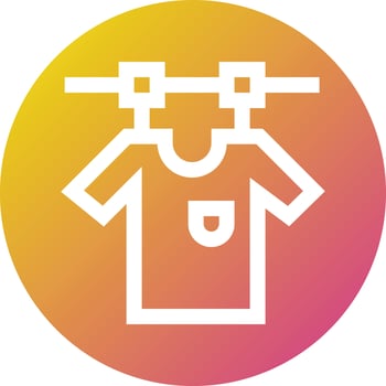 Drying Vector Icon Design Illustration