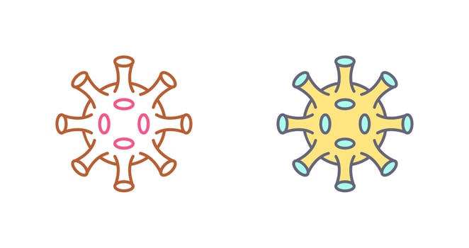 Virus Vector Icon