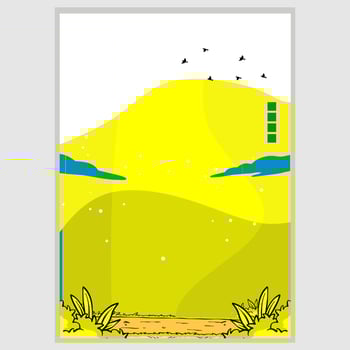 page background yellow vector
