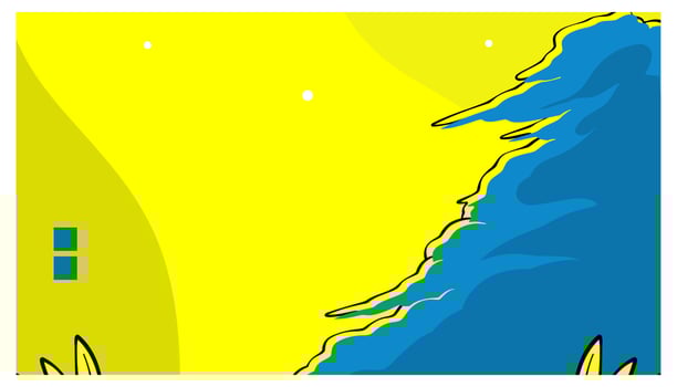 abstract background yellow vector