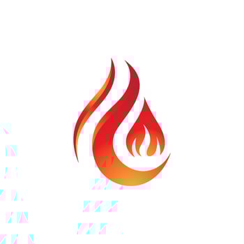Fire flame vector illustration design