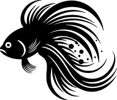Fish - High Quality Vector Logo - Vector illustration ideal for T-shirt graphic