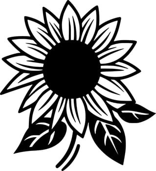 Flower - High Quality Vector Logo - Vector illustration ideal for T-shirt graphic