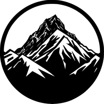 Mountains - High Quality Vector Logo - Vector illustration ideal for T-shirt graphic